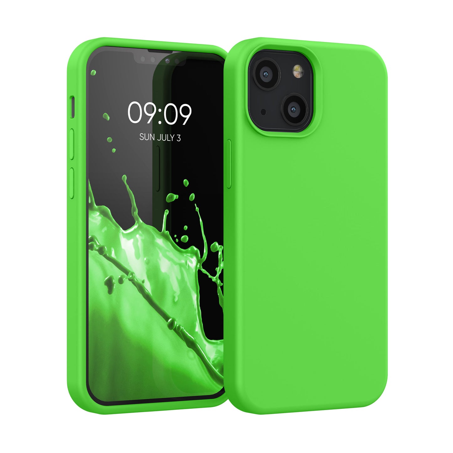 kwmobile Phone Case for iPhone 13 mini Case, for iPhone 13 mini Cover - Silicone Case - Wireless Charging