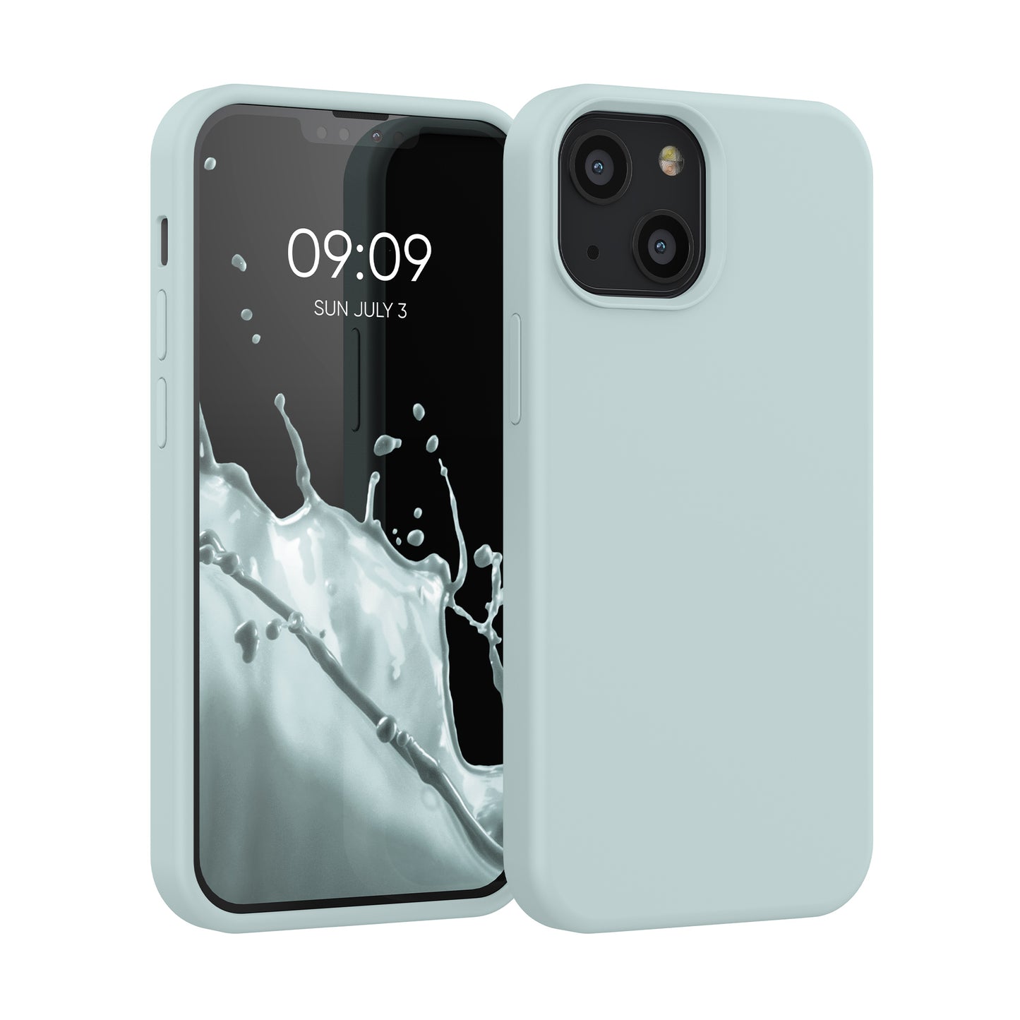 kwmobile Phone Case for iPhone 13 mini Case, for iPhone 13 mini Cover - Silicone Case - Wireless Charging