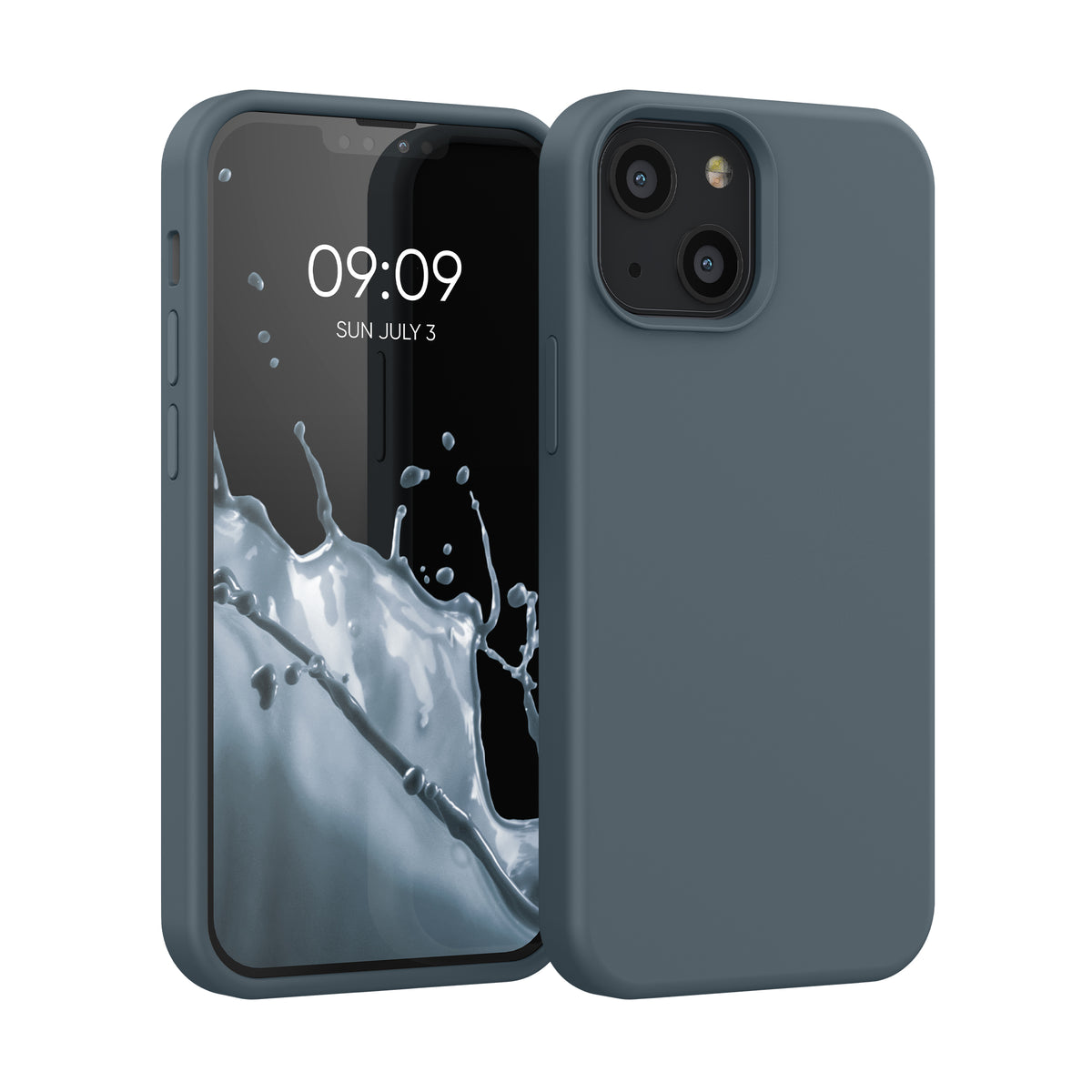 kwmobile Phone Case for iPhone 13 mini Case, for iPhone 13 mini Cover - Silicone Case - Wireless Charging