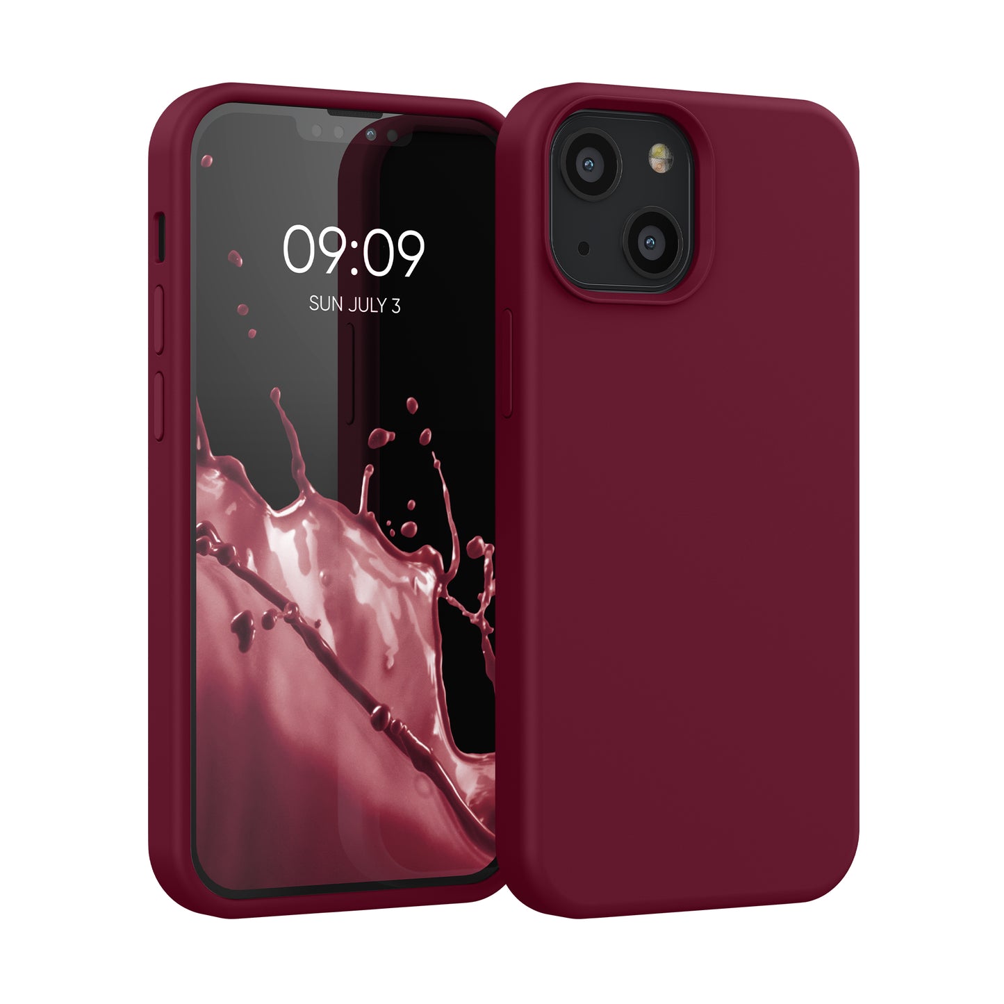 kwmobile Phone Case for iPhone 13 mini Case, for iPhone 13 mini Cover - Silicone Case - Wireless Charging