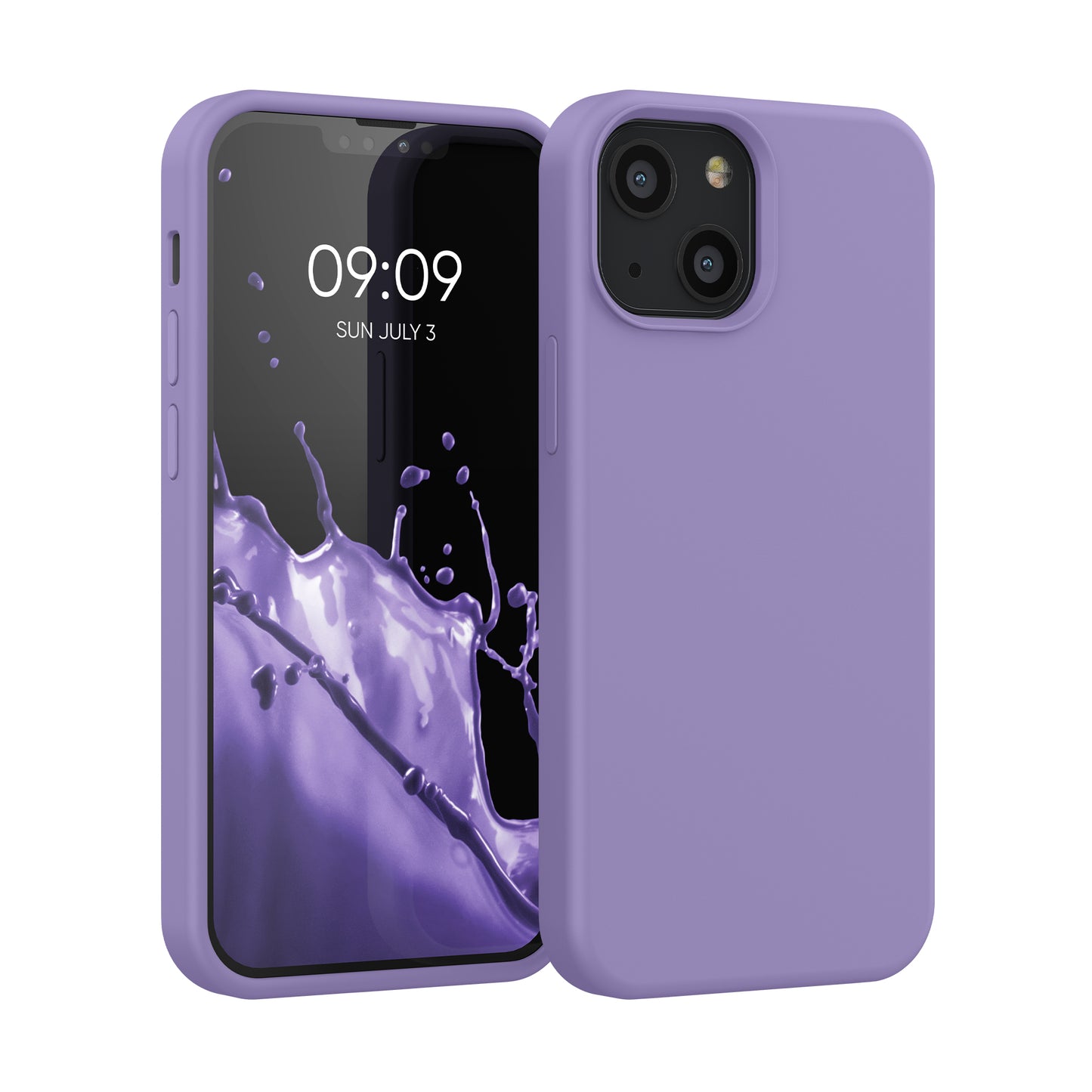 kwmobile Phone Case for iPhone 13 mini Case, for iPhone 13 mini Cover - Silicone Case - Wireless Charging