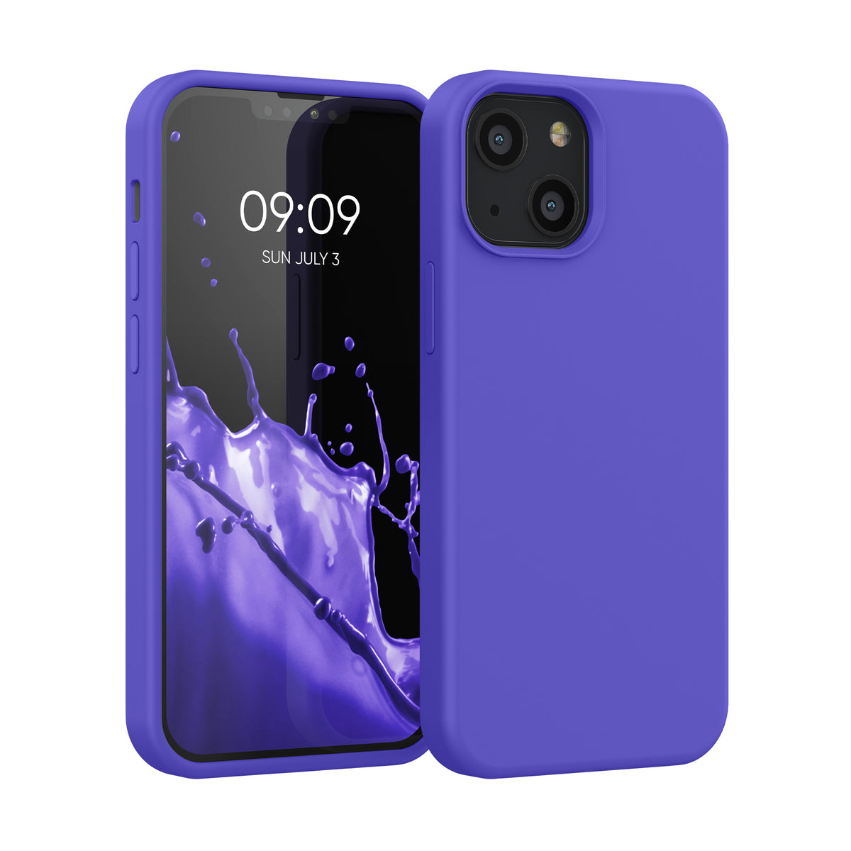 kwmobile Phone Case for iPhone 13 mini Case, for iPhone 13 mini Cover - Silicone Case - Wireless Charging
