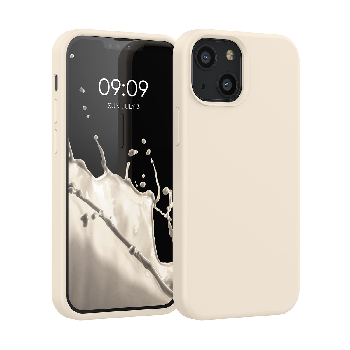 kwmobile Phone Case for iPhone 13 mini Case, for iPhone 13 mini Cover - Silicone Case - Wireless Charging
