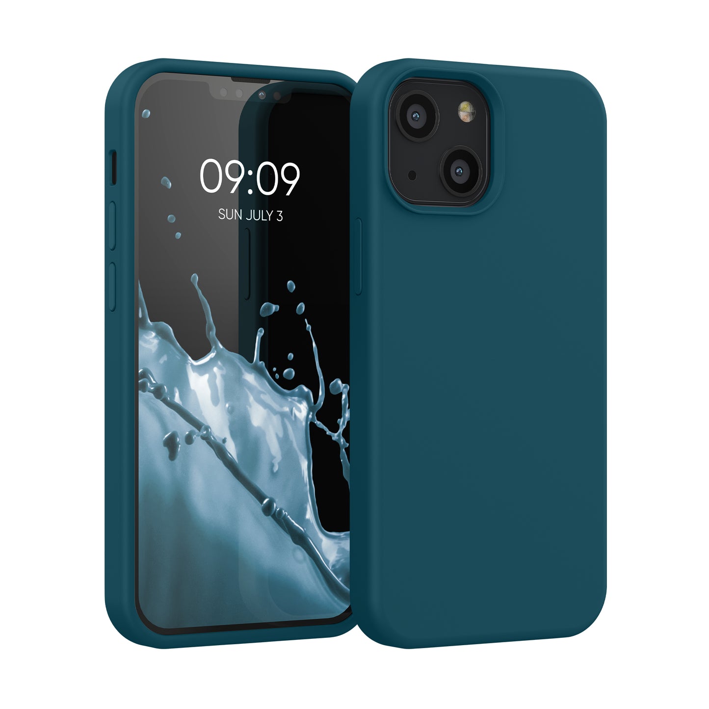kwmobile Phone Case for iPhone 13 mini Case, for iPhone 13 mini Cover - Silicone Case - Wireless Charging