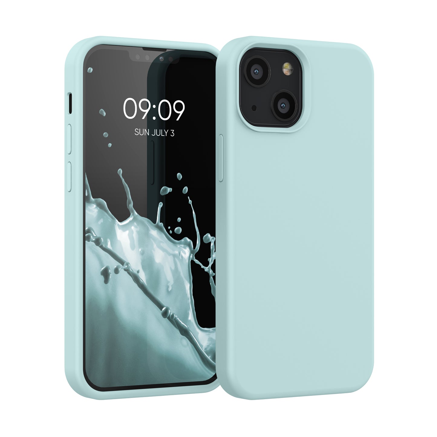 kwmobile Phone Case for iPhone 13 mini Case, for iPhone 13 mini Cover - Silicone Case - Wireless Charging