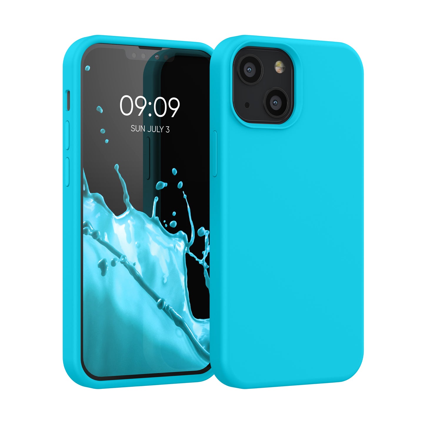 kwmobile Phone Case for iPhone 13 mini Case, for iPhone 13 mini Cover - Silicone Case - Wireless Charging