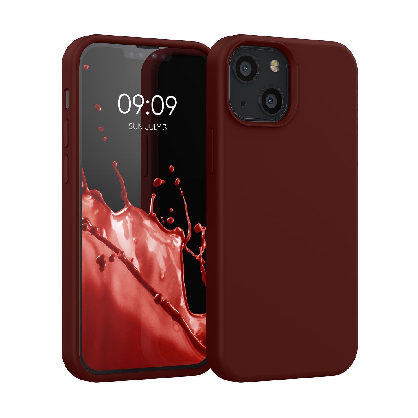 kwmobile Phone Case for iPhone 13 mini Case, for iPhone 13 mini Cover - Silicone Case - Wireless Charging