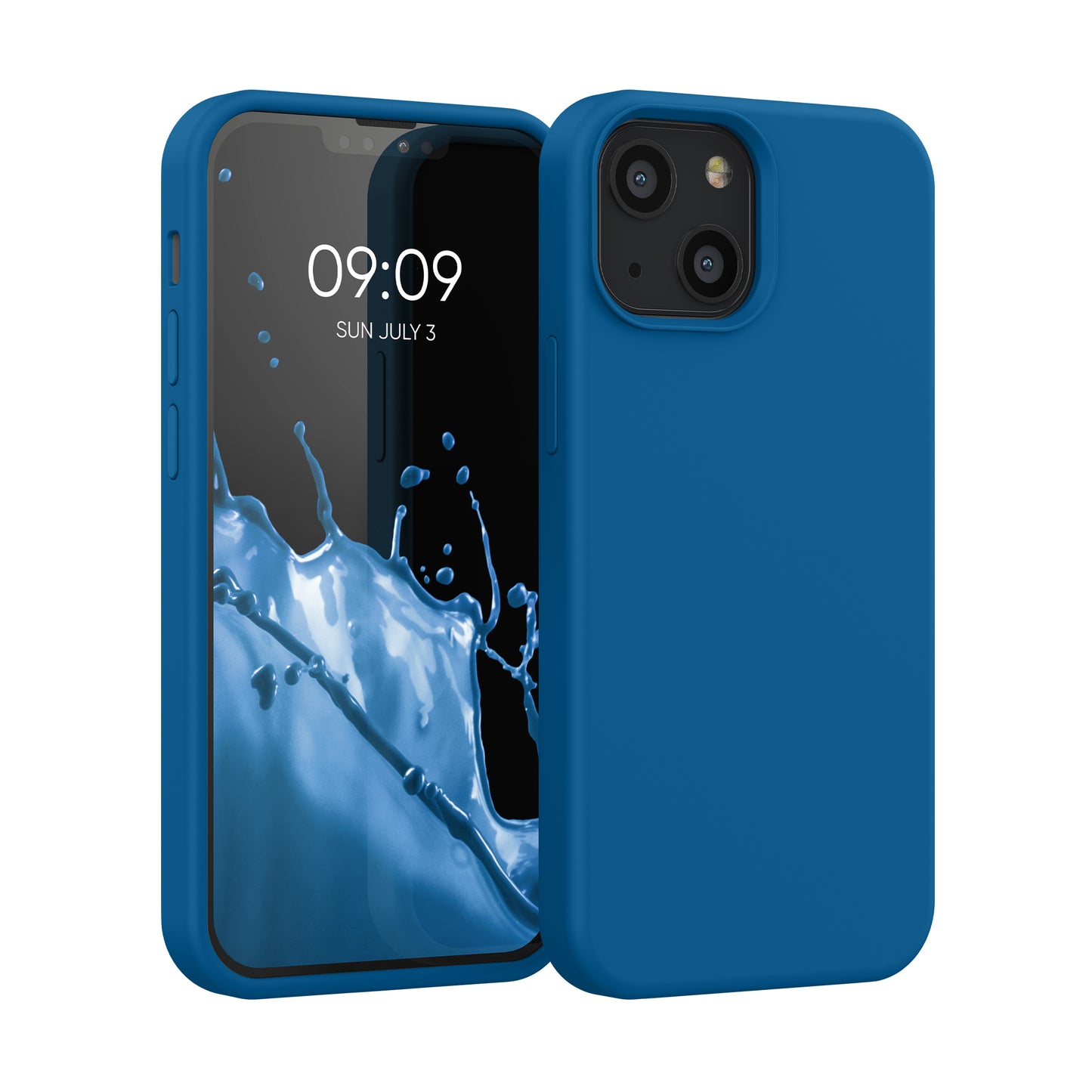 kwmobile Phone Case for iPhone 13 mini Case, for iPhone 13 mini Cover - Silicone Case - Wireless Charging