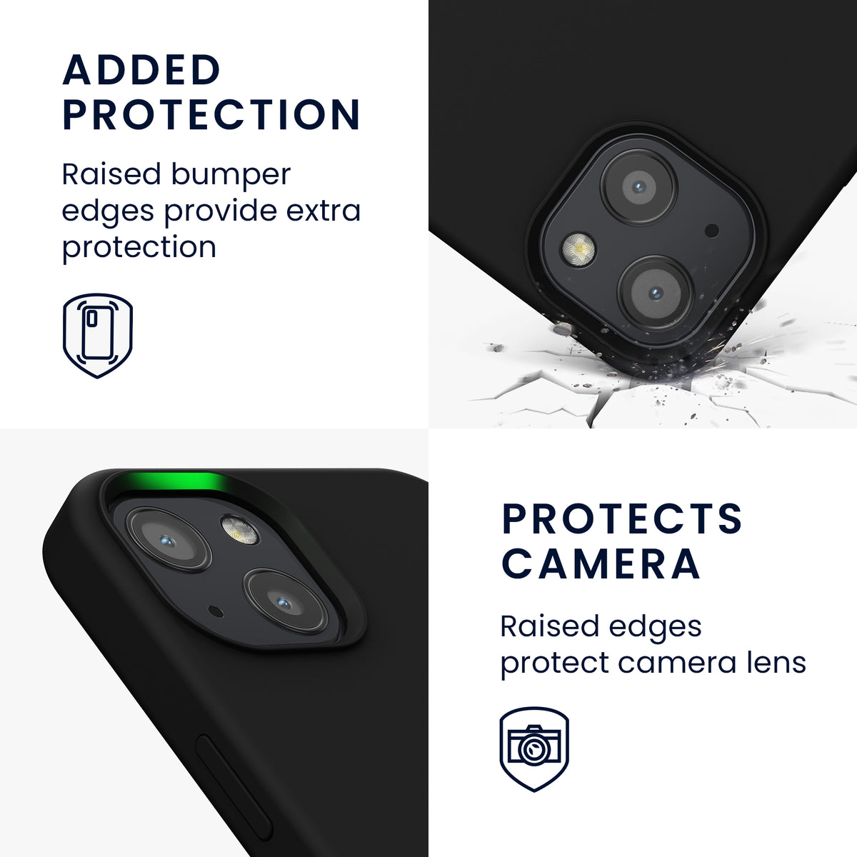 kwmobile Phone Case for iPhone 13 - Wireless Charging