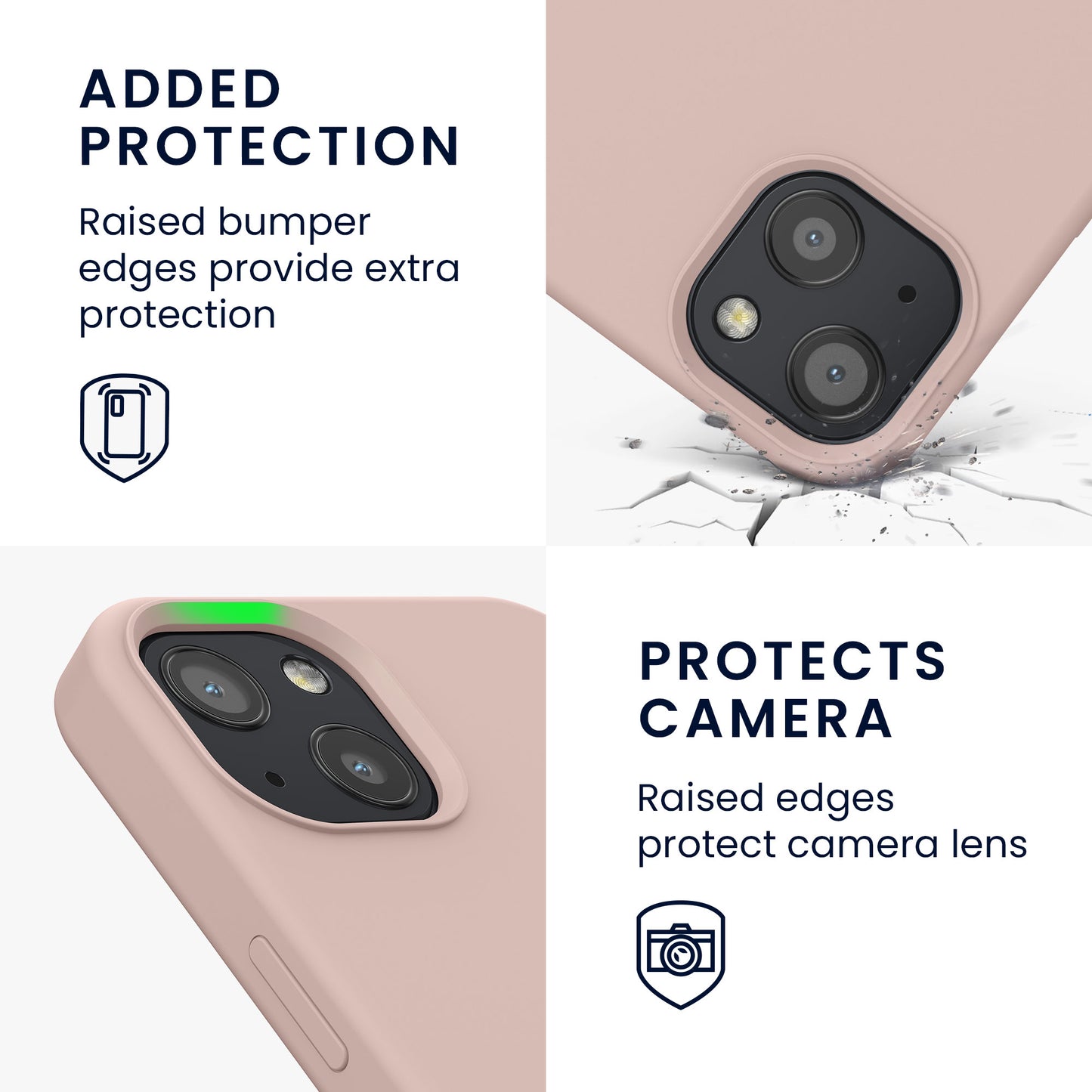 kwmobile Phone Case for iPhone 13 - Wireless Charging