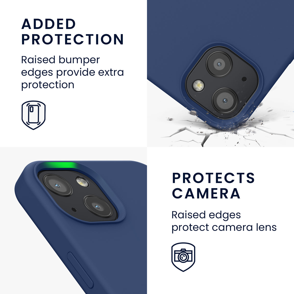 kwmobile Phone Case for iPhone 13 - Wireless Charging