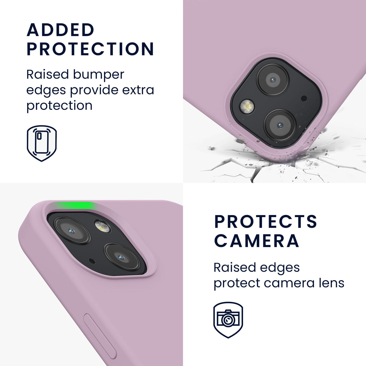 kwmobile Phone Case for iPhone 13 - Wireless Charging