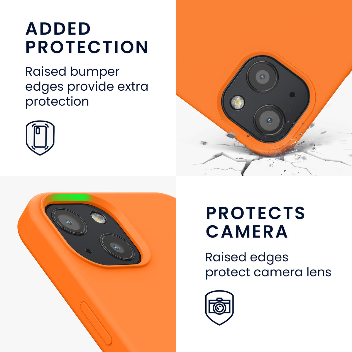 kwmobile Phone Case for iPhone 13 - Wireless Charging