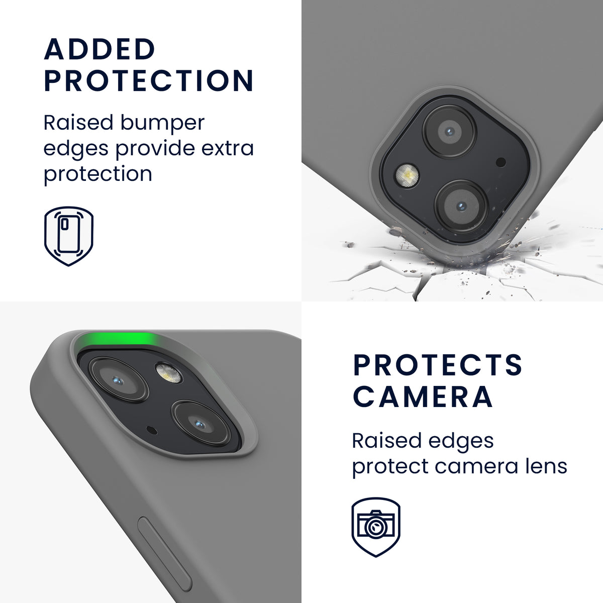 kwmobile Phone Case for iPhone 13 - Wireless Charging
