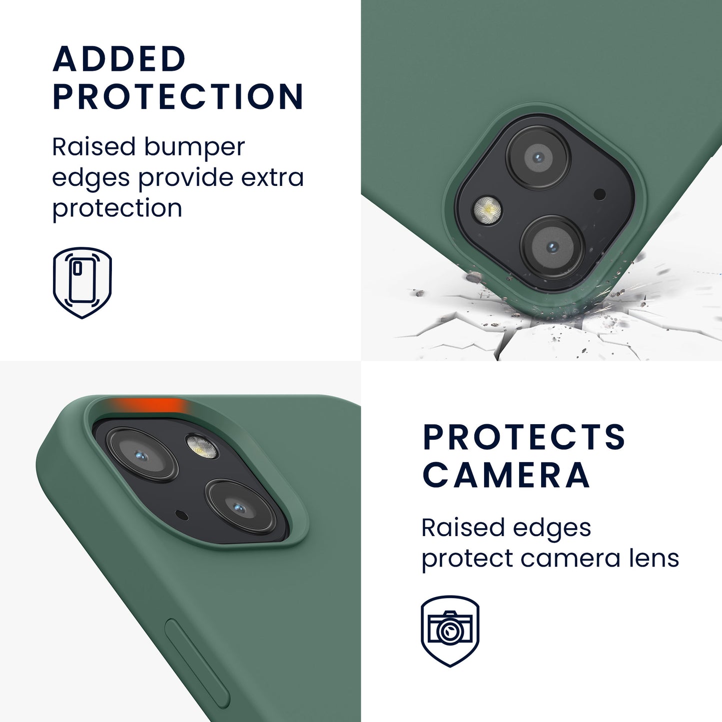 kwmobile Phone Case for iPhone 13 - Wireless Charging