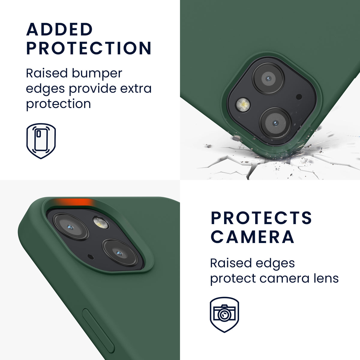 kwmobile Phone Case for iPhone 13 - Wireless Charging