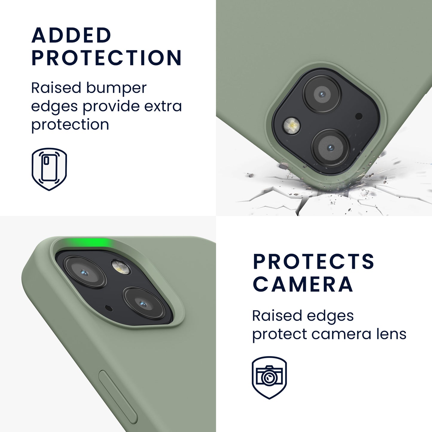 kwmobile Phone Case for iPhone 13 - Wireless Charging