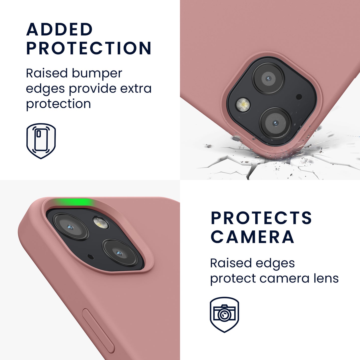 kwmobile Phone Case for iPhone 13 - Wireless Charging