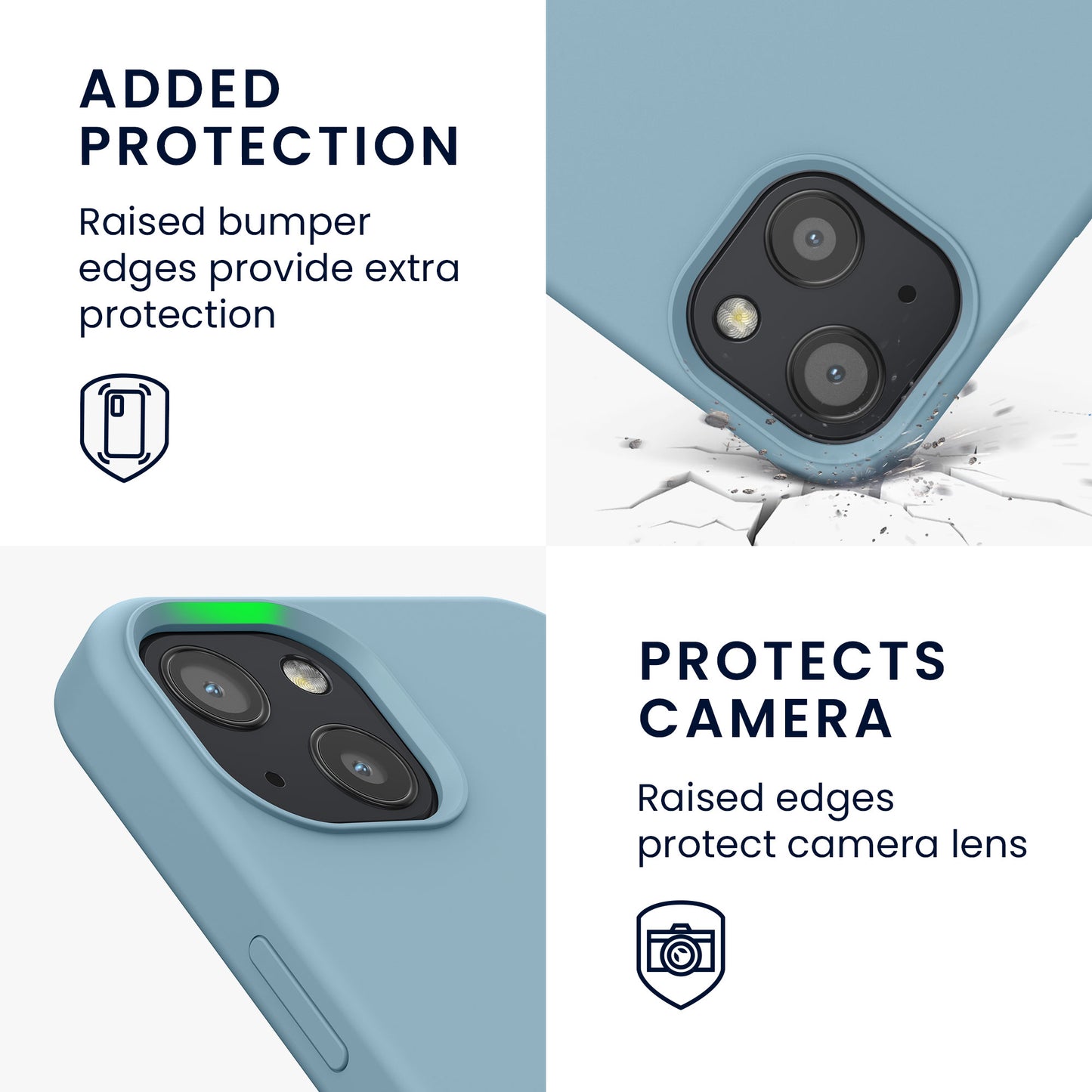 kwmobile Phone Case for iPhone 13 - Wireless Charging