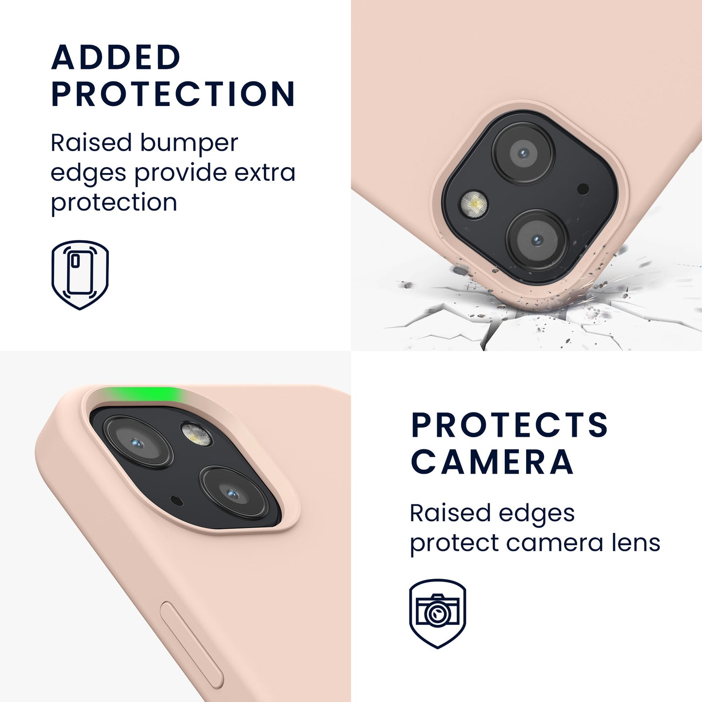 kwmobile Phone Case for iPhone 13 - Wireless Charging