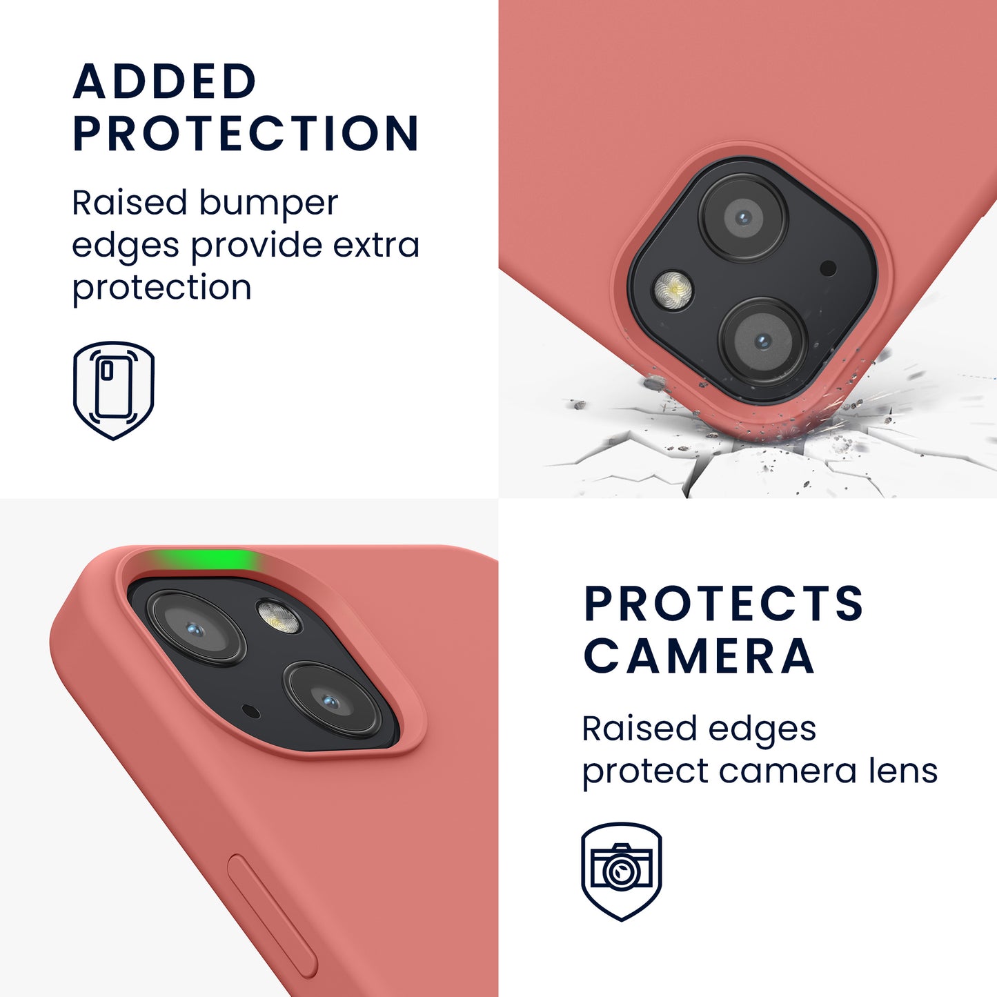 kwmobile Phone Case for iPhone 13 - Wireless Charging