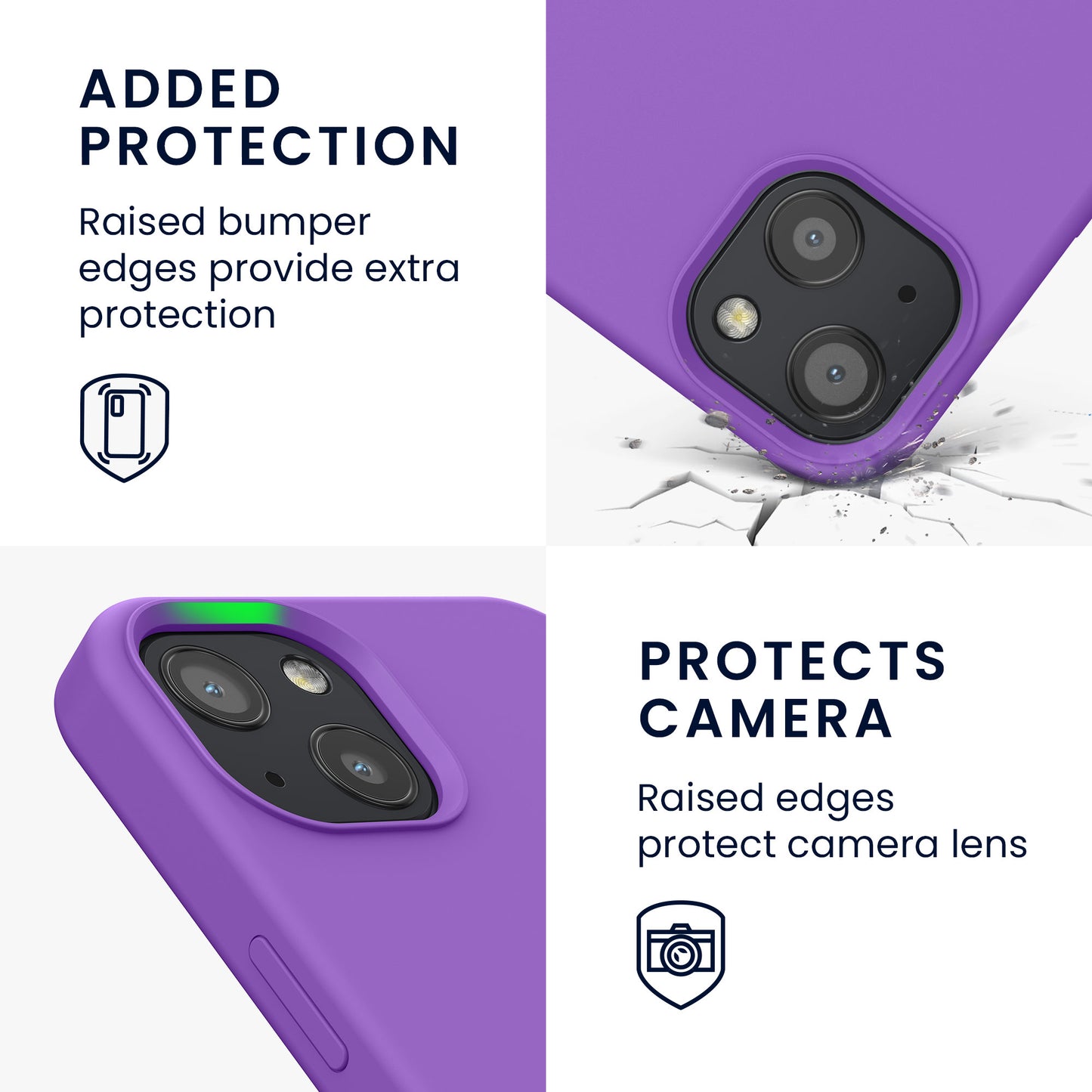 kwmobile Phone Case for iPhone 13 - Wireless Charging
