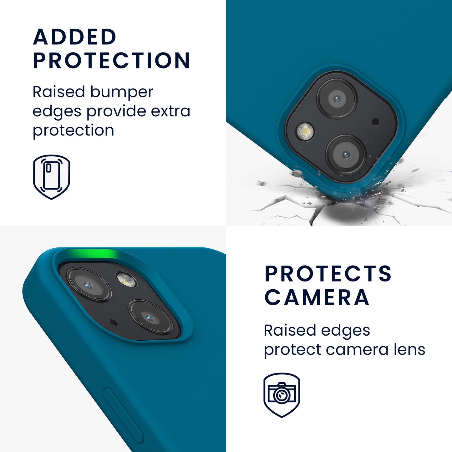 kwmobile Phone Case for iPhone 13 - Wireless Charging