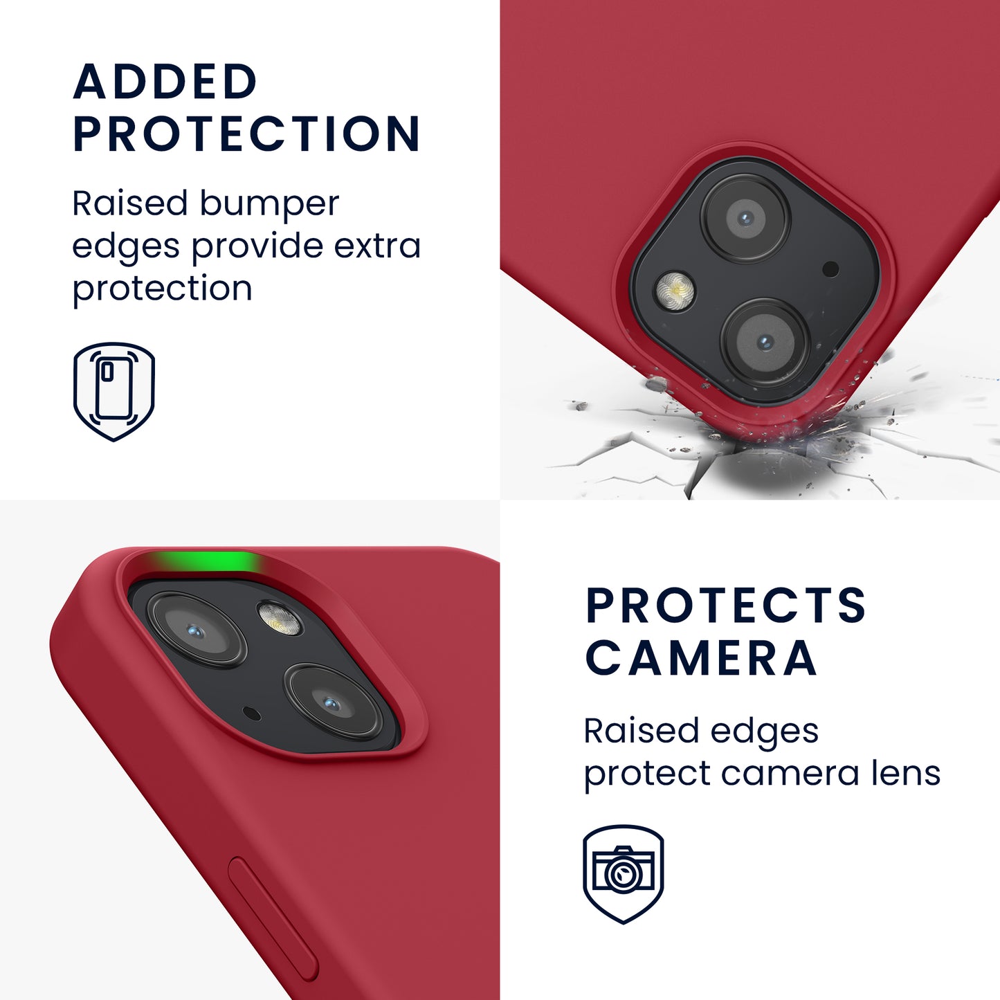 kwmobile Phone Case for iPhone 13 - Wireless Charging