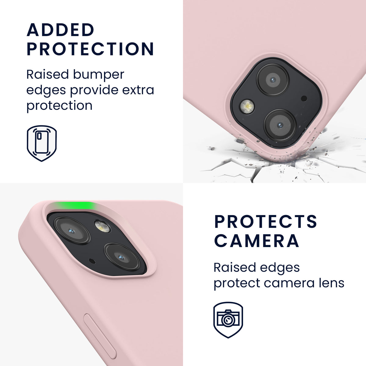 kwmobile Phone Case for iPhone 13 - Wireless Charging