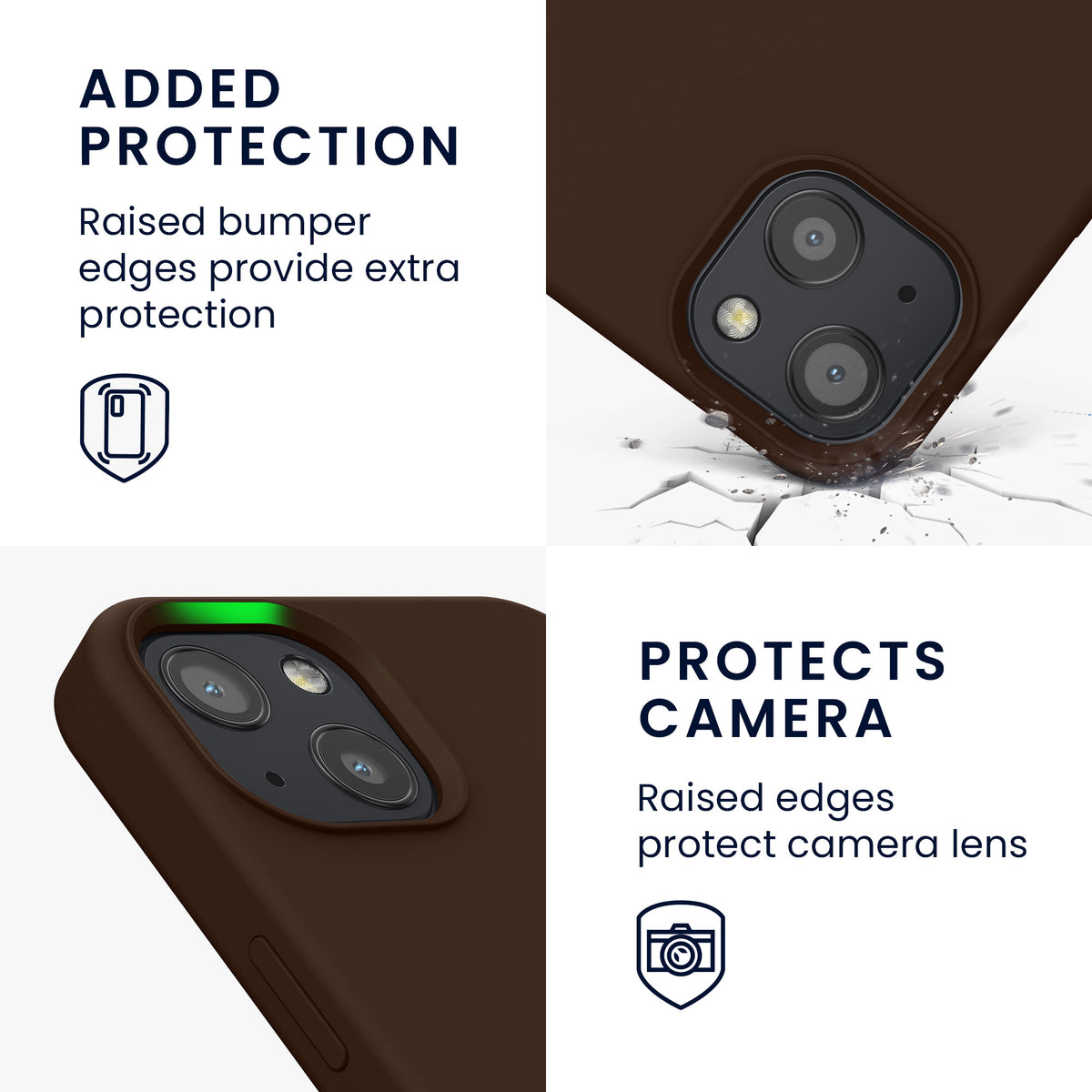 kwmobile Phone Case for iPhone 13 - Wireless Charging