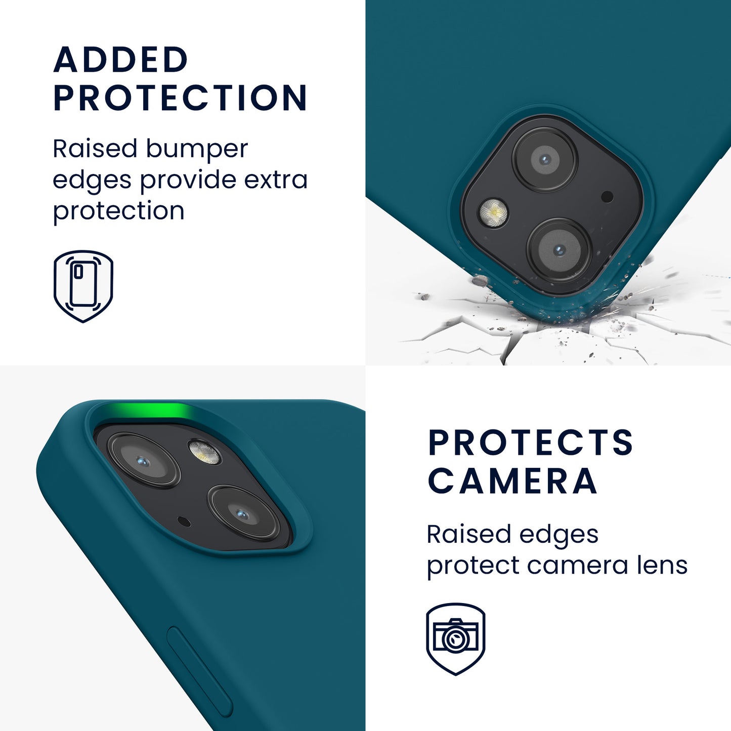 kwmobile Phone Case for iPhone 13 - Wireless Charging