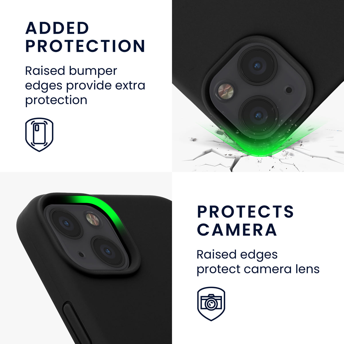 kwmobile Phone Case for iPhone 13 - Wireless Charging