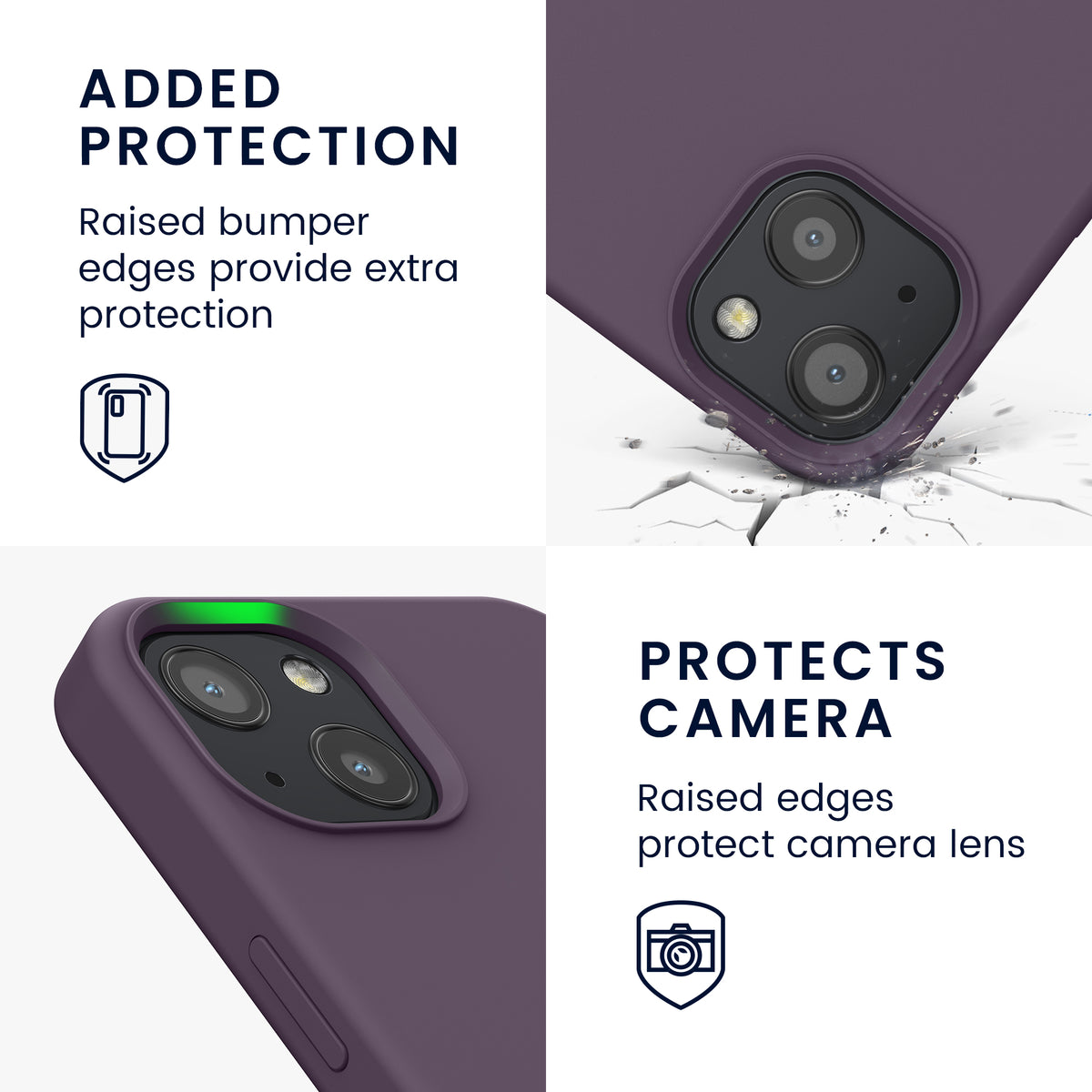 kwmobile Phone Case for iPhone 13 - Wireless Charging