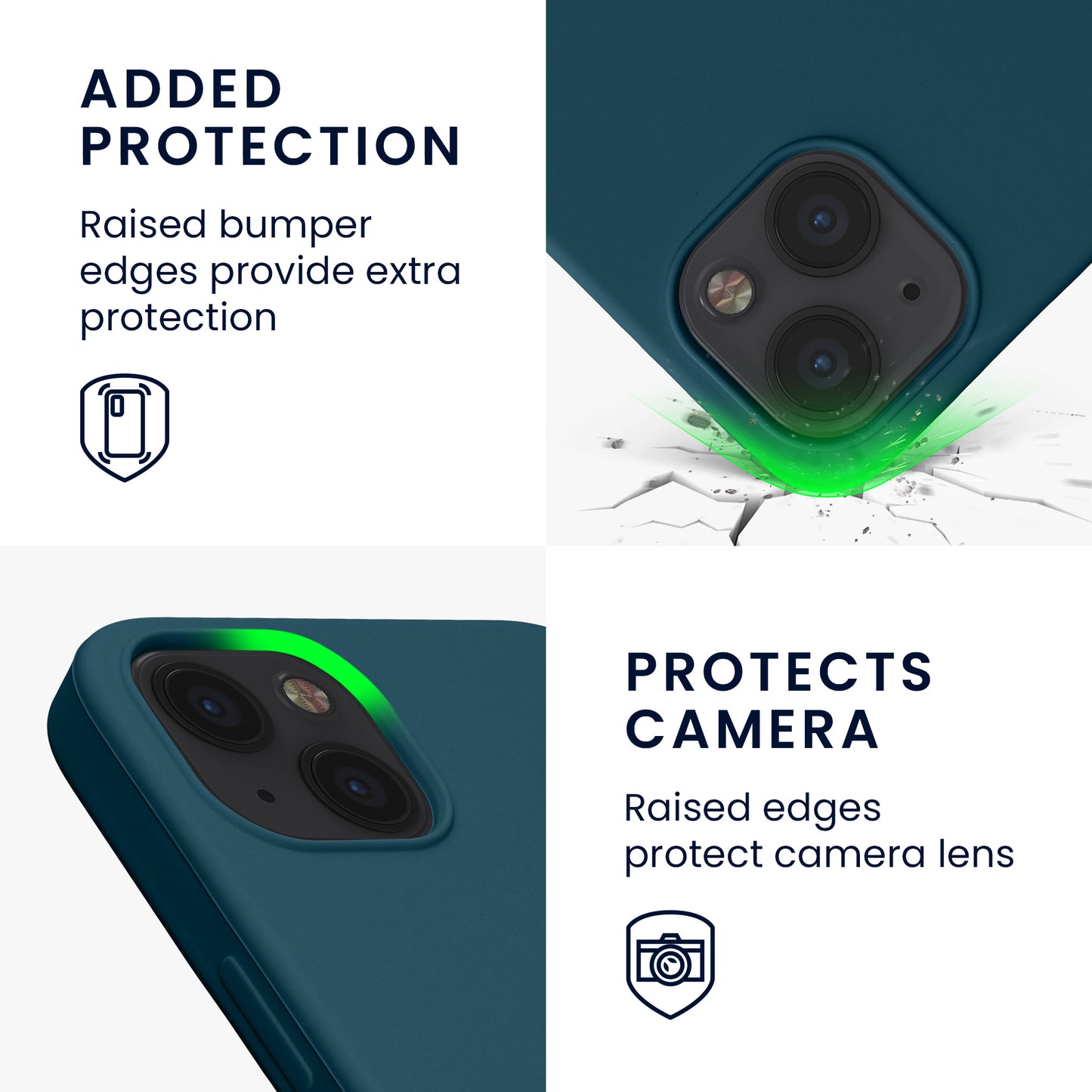 kwmobile Phone Case for iPhone 13 - Wireless Charging