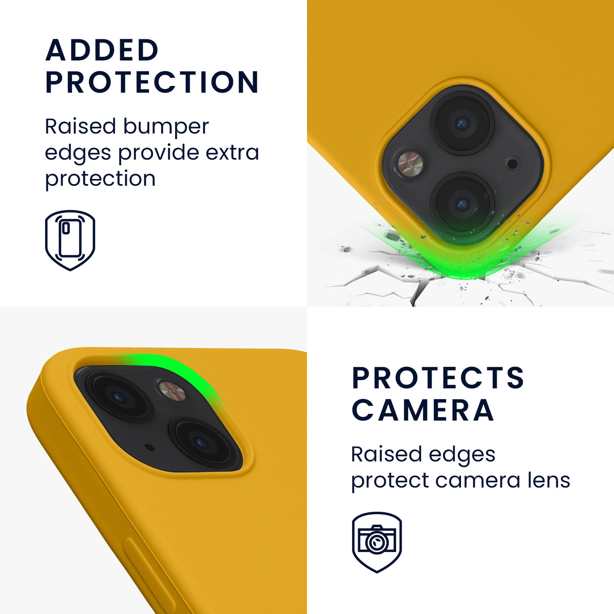 kwmobile Phone Case for iPhone 13 - Wireless Charging