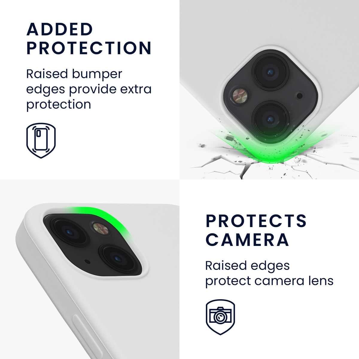 kwmobile Phone Case for iPhone 13 - Wireless Charging