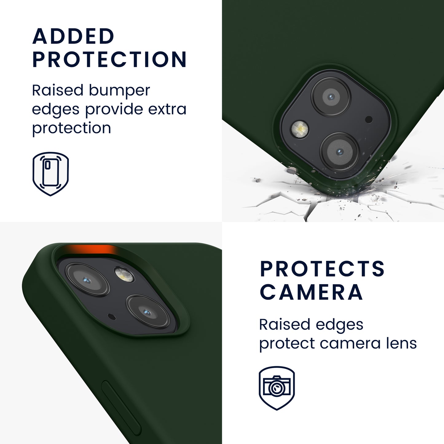 kwmobile Phone Case for iPhone 13 - Wireless Charging