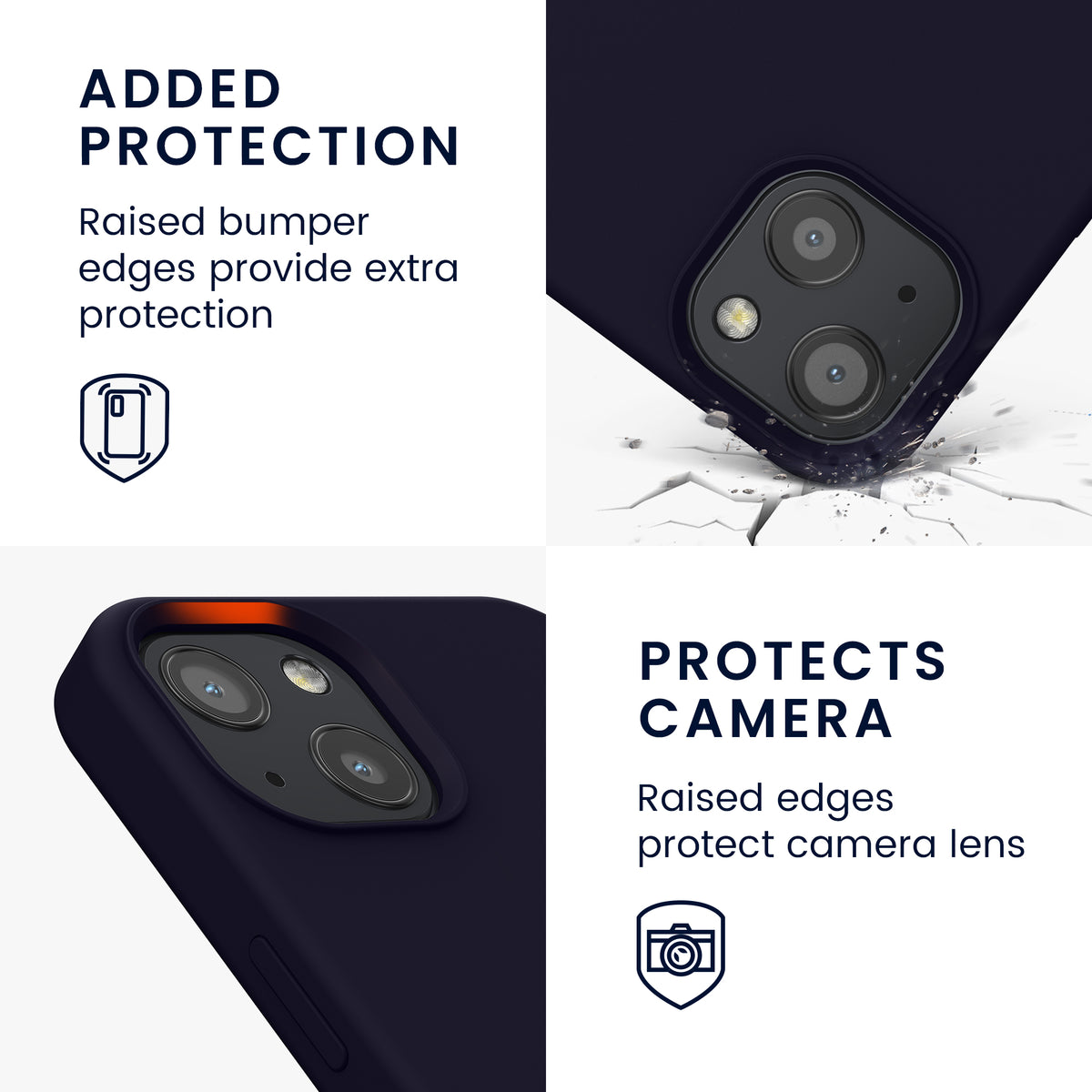 kwmobile Phone Case for iPhone 13 - Wireless Charging