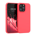 Rubberized Silicone Case for Apple iPhone 13 Pro in Black