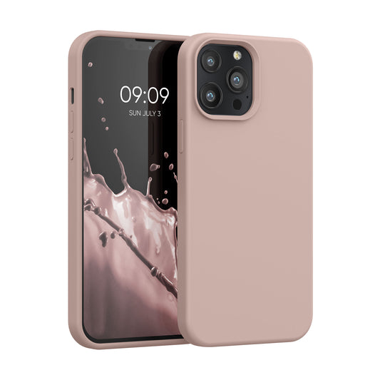 kwmobile Phone Case for iPhone 13 Pro Max Silicone Wireless Charging