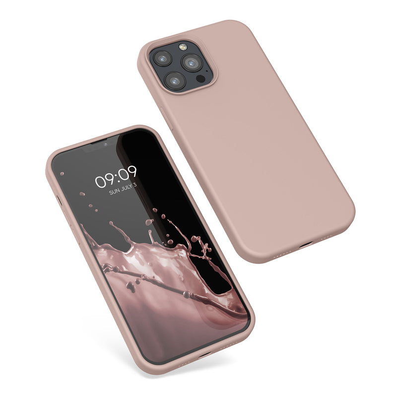 kwmobile Phone Case for iPhone 13 Pro Max Silicone Wireless Charging
