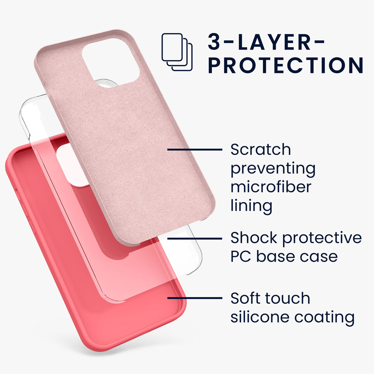 iPhone 13 Pro Max Silicone Phone Case