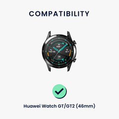 kwmobile Uhrenarmband für Huawei Watch GT / GT2 / GT3 (46mm) Armband - Ersatzarmband für Fitnesstracker