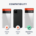 kwmobile Necklace Case compatible with Google Pixel 6 Pro - Cover with Lanyard - Silicone Protective Case