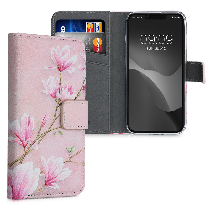 Faux Leather Case compatible with Apple iPhone 13 mini