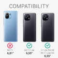Wooden Hardcase with TPU Bumper for Xiaomi 11 Lite (5G) NE / Mi 11 Lite (5G) Rising Sun