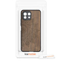 Wooden Hardcase with TPU Bumper for Xiaomi 11 Lite (5G) NE / Mi 11 Lite (5G) Rising Sun
