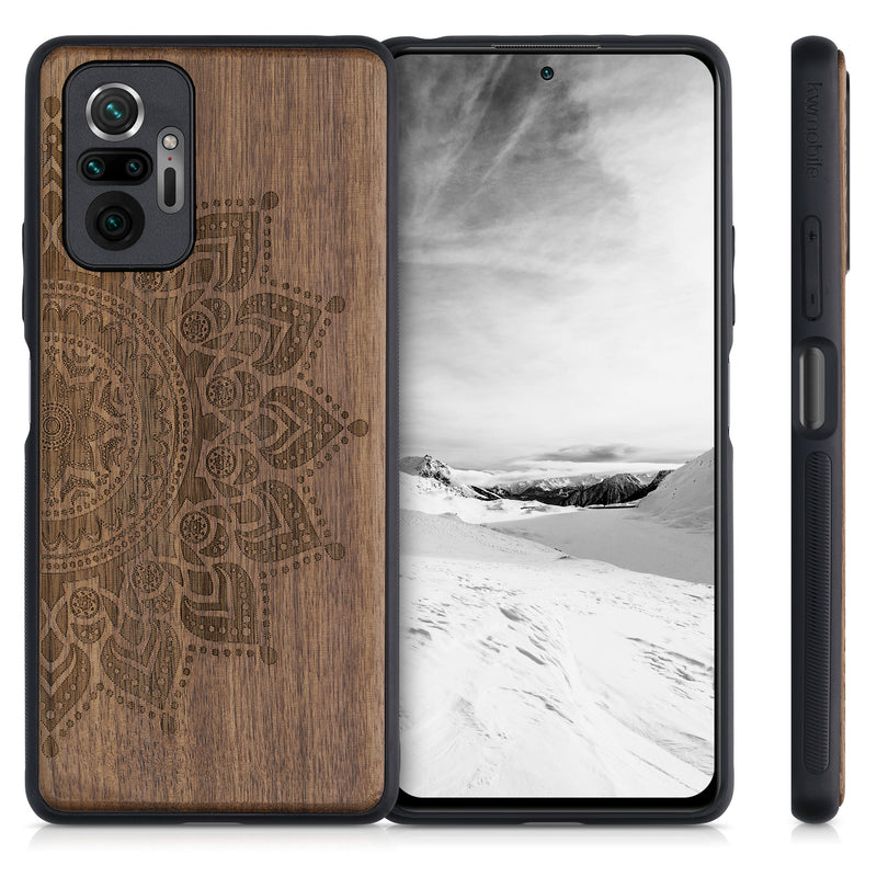kwmobile Case Compatible with Xiaomi Redmi Note 10 Pro Case - Phone Cover - TPU Phone Case in Rising Sun