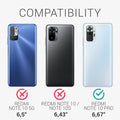 kwmobile Case Compatible with Xiaomi Redmi Note 10 Pro Case - Phone Cover - TPU Phone Case in Rising Sun