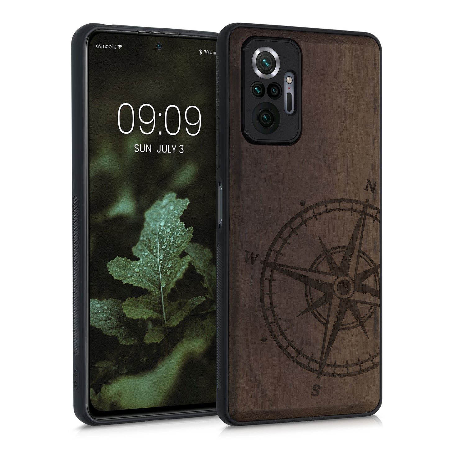kwmobile Case Compatible with Xiaomi Redmi Note 10 Pro Case - Phone Cover - TPU Phone Case in Rising Sun